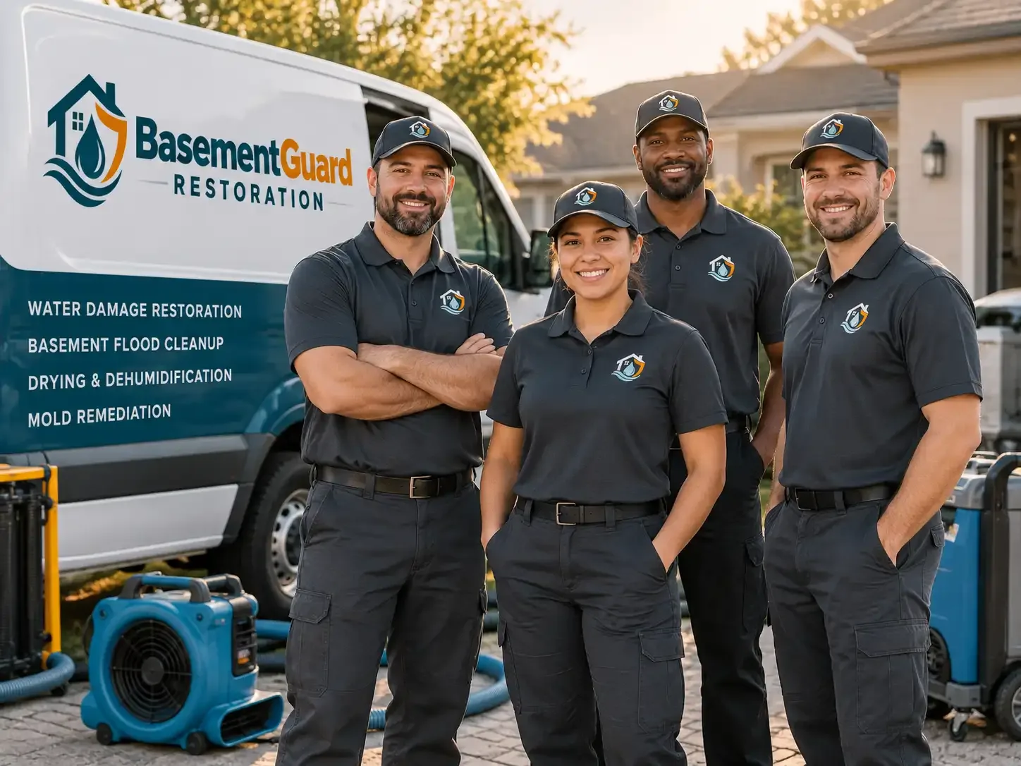 Basement Water Damage Restoration company in Burnt Cabins, PA